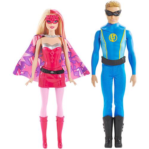 Tamanhos, Medidas e Dimensões do produto Barbie Super Princesa Casal Super Princesa - Mattel