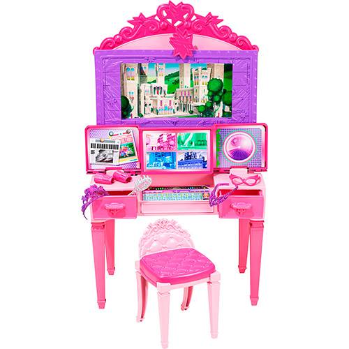 Tamanhos, Medidas e Dimensões do produto Barbie Super Princesa Centro de Comando - Mattel