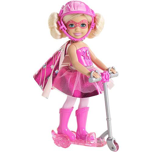 Tamanhos, Medidas e Dimensões do produto Barbie Super Princesa Super Chelsea Rosa - Mattel
