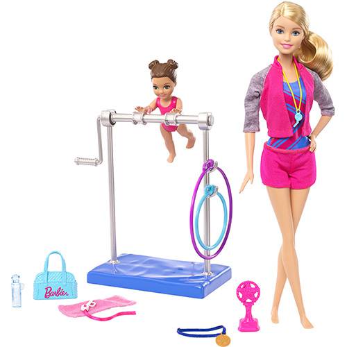 Tamanhos, Medidas e Dimensões do produto Barbie Treinadora de Ginástica - Mattel