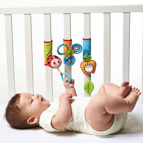 Tamanhos, Medidas e Dimensões do produto Barra de Brinquedos Crib Stroller & Sleeves - Tiny Love