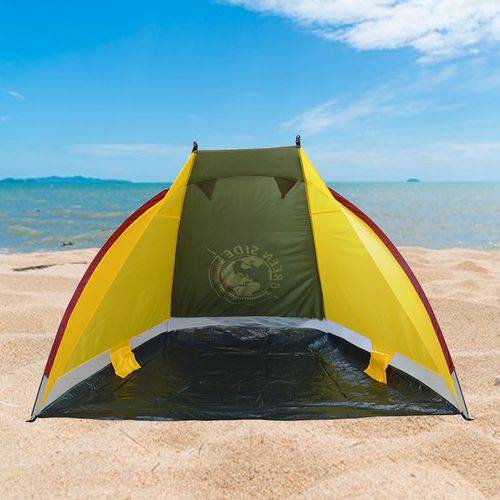 Tamanhos, Medidas e Dimensões do produto Barraca Beach Tent Abrigo Proteção Sol Vento P/praia Camping CBR03617