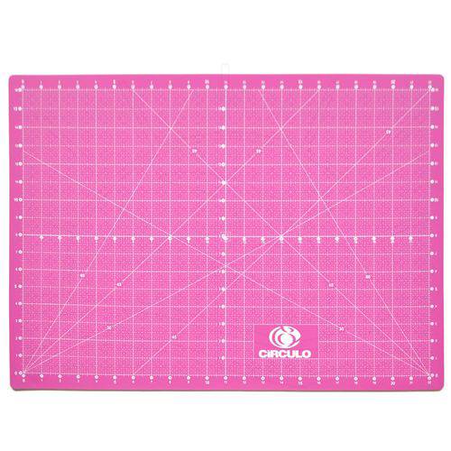 Tamanhos, Medidas e Dimensões do produto Base de Corte Dupla Face Círculo Rosa - 45x60cm