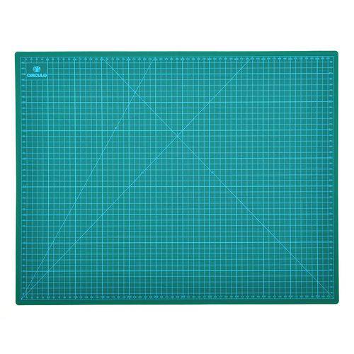 Tamanhos, Medidas e Dimensões do produto Base de Corte Dupla Face Círculo Verde - 45x60cm