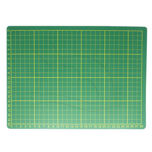 Tamanhos, Medidas e Dimensões do produto Base de Corte Dupla Face Patchruler Verde - 22x30cm