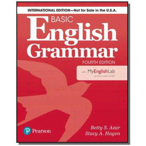 Tamanhos, Medidas e Dimensões do produto Basic English Grammar Student Book W/ Myenglishlab