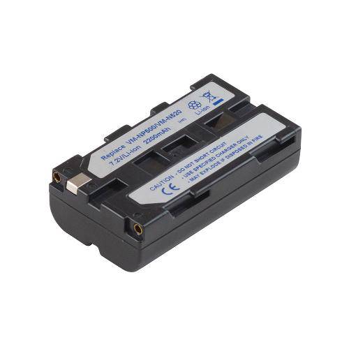 Tamanhos, Medidas e Dimensões do produto Bateria para Filmadora Hitachi Série-VM-E VM-E560