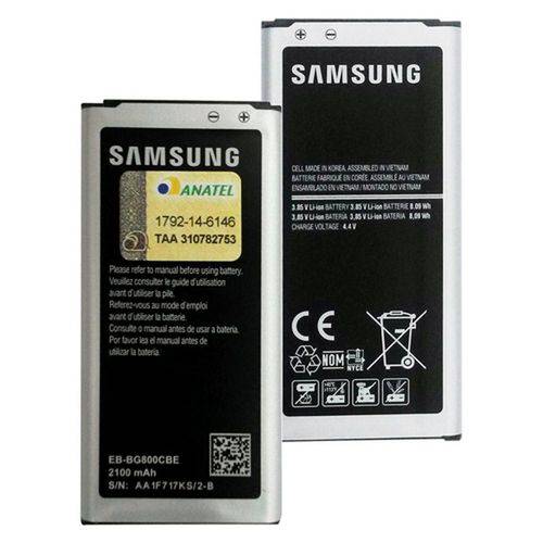 Tamanhos, Medidas e Dimensões do produto Bateria Samsung Galaxy S5 I9600- EBBG900BBC