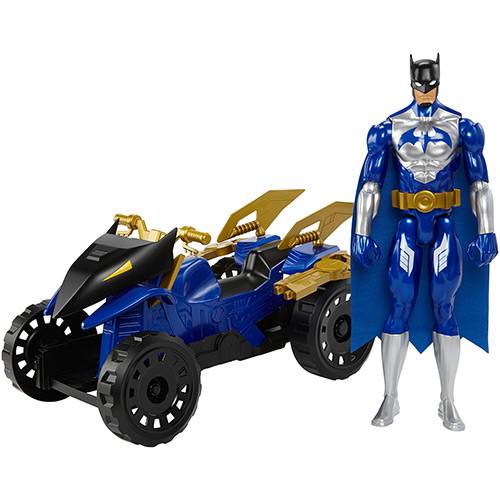 Tamanhos, Medidas e Dimensões do produto Batman com Veículo Batman e Veículo de Ataque - Mattel