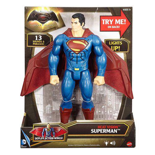 Tamanhos, Medidas e Dimensões do produto Batman V Superman: Dawn Of Justice Heat Vision Superman 12