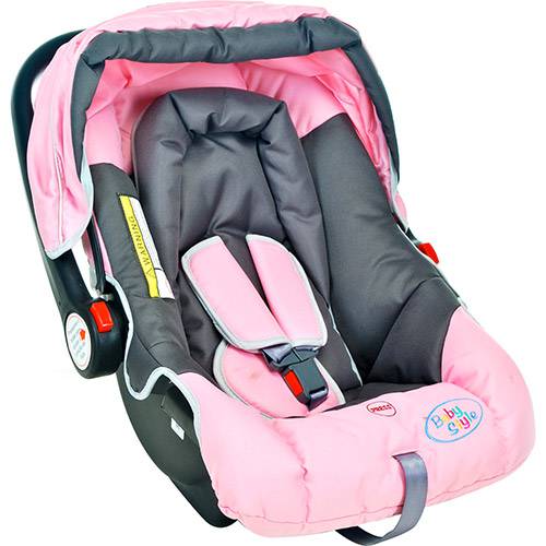 Tamanhos, Medidas e Dimensões do produto Bebê Conforto Rosa e Cinza - 0 a 13kg - Baby Style