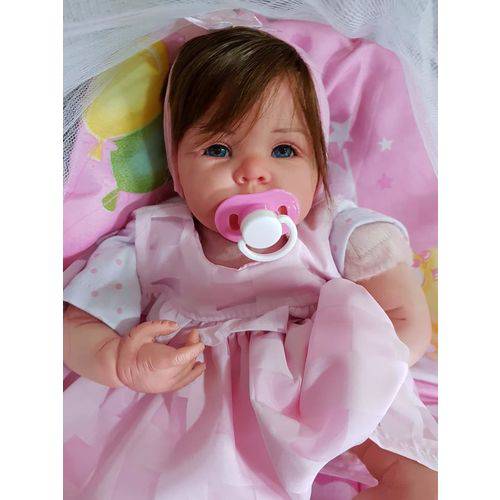 Tamanhos, Medidas e Dimensões do produto Bebê Reborn Gabi Real Baby