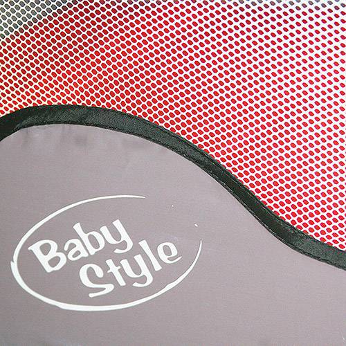 Tamanhos, Medidas e Dimensões do produto Berço Portátil com Mosquiteiro Vermelho - Baby Style