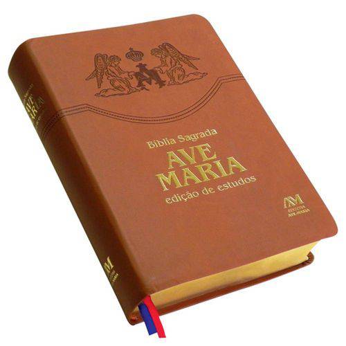Tamanhos, Medidas e Dimensões do produto Bíblia Ave-Maria - Edição de Estudos