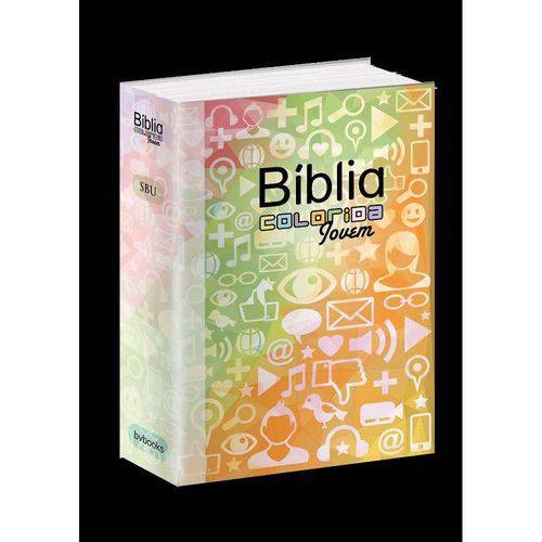 Tamanhos, Medidas e Dimensões do produto Bíblia Colorida Jovem - Redes Sociais