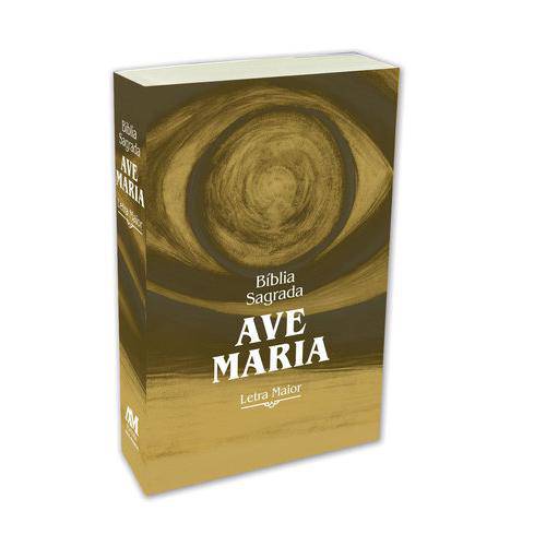 Tamanhos, Medidas e Dimensões do produto Bíblia Sagrada Ave Maria Letra Maior Brochura