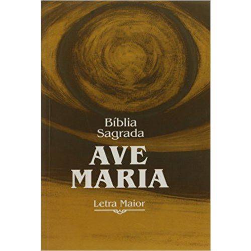 Tamanhos, Medidas e Dimensões do produto Biblia Sagrada Ave Maria - Letra Maior - Brochura