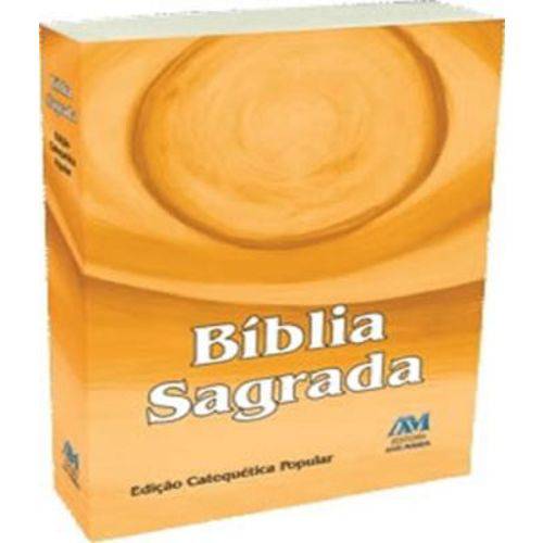 Tamanhos, Medidas e Dimensões do produto Biblia Sagrada Catequetica Popular - Media - 20 Ed