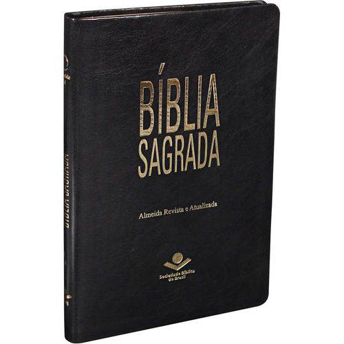 Tamanhos, Medidas e Dimensões do produto Biblia Sagrada - Preto Nobre - Sbb