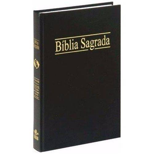 Tamanhos, Medidas e Dimensões do produto Bíblia Sagrada Ra - Capa Dura - Preta