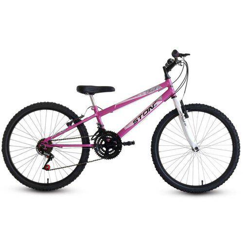 Tamanhos, Medidas e Dimensões do produto Bicicleta Adulto Teen Feminina Aro 24 Stone Bike