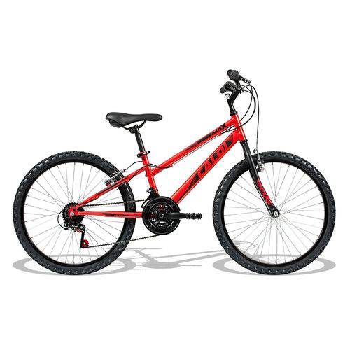 Tamanhos, Medidas e Dimensões do produto Bicicleta Aro 24 Caloi Max 21 Marchas Vermelha Lançamento 2017