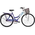 Tamanhos, Medidas e Dimensões do produto Bicicleta Aro 26' Soberana FF C/ Cesta Freio Frio - Azul - Mormaii