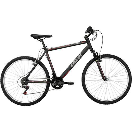 Tamanhos, Medidas e Dimensões do produto Bicicleta Caloi Aluminum Sport Aro 26 21 Marchas com Suspensão Dianteira MTB - Preto