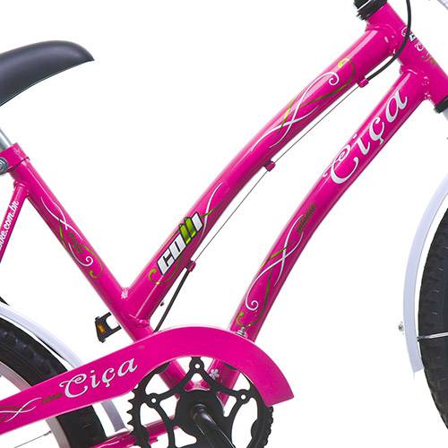 Tamanhos, Medidas e Dimensões do produto Bicicleta Colli Bike Ciça Aro 20 Pink