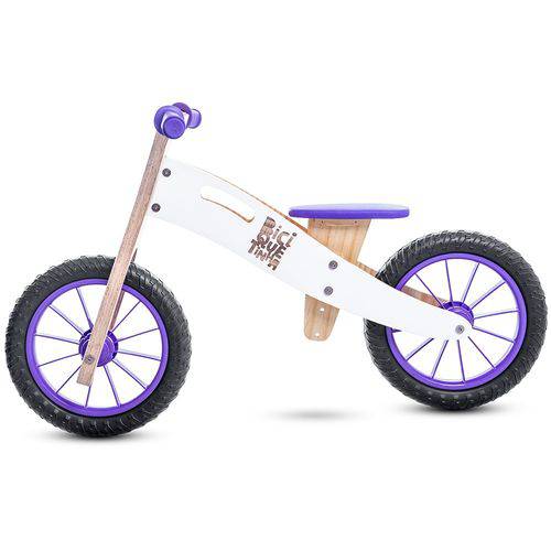 Tamanhos, Medidas e Dimensões do produto Bicicleta de Equilíbrio Sem Pedal Neve Roxa Biciquetinha
