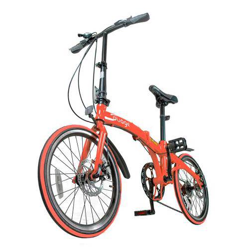 Tamanhos, Medidas e Dimensões do produto Bicicleta DOBRÁVEL Pliage Vermelha Twodogs