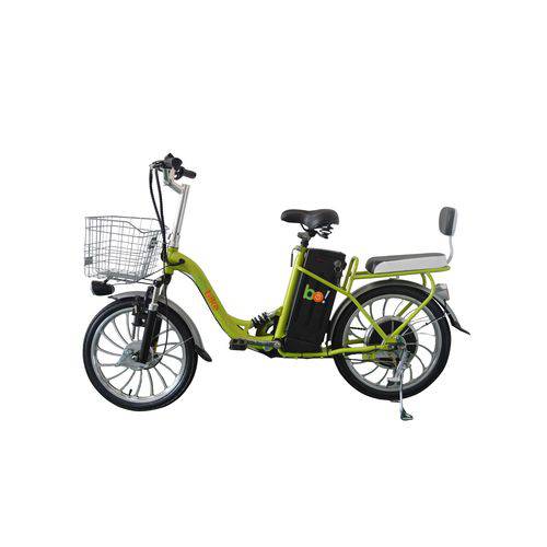Tamanhos, Medidas e Dimensões do produto Bicicleta Elétrica Biobike, Quadro em Aço, Modelo URBANA | VERDE