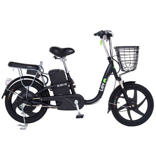 Tamanhos, Medidas e Dimensões do produto Bicicleta Elétrica Lev E-bike Aro 18 - Preta