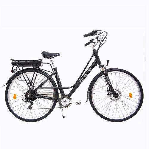 Tamanhos, Medidas e Dimensões do produto Bicicleta Elétrica Pedalla E-Utile Unissex Preta Fosca