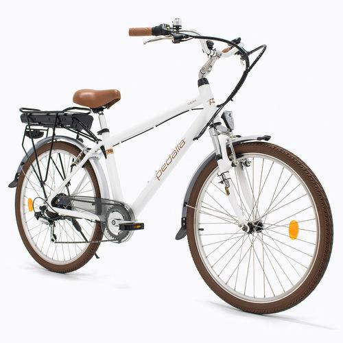 Tamanhos, Medidas e Dimensões do produto Bicicleta Elétrica Pedalla Gioia Masculina Branca