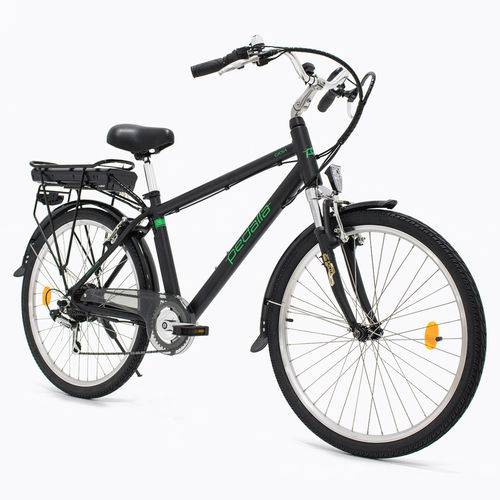 Tamanhos, Medidas e Dimensões do produto Bicicleta Elétrica Pedalla Gioia Unissex Preta Fosca