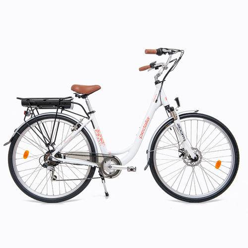 Tamanhos, Medidas e Dimensões do produto Bicicleta Elétrica Pedalla Rodda Unissex Branca
