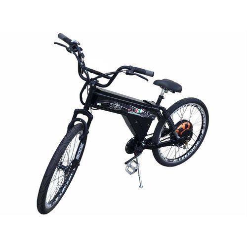Tamanhos, Medidas e Dimensões do produto Bicicleta Elétrica Scooter Brasil 850W Sport MTB Preta (Sem Farol e Alarme)