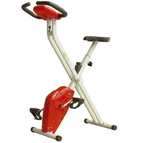Tamanhos, Medidas e Dimensões do produto Bicicleta Ergométrica Dobrável Konnen Fitness X-Bike Vermelho/Branco