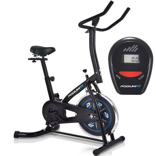 Tamanhos, Medidas e Dimensões do produto Bicicleta Ergométrica Spinning PodiumFit S100 - Silenciosa - Roda 8kg