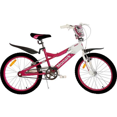 Tamanhos, Medidas e Dimensões do produto Bicicleta Feminina Monark BMX R Aro 20 Rosa