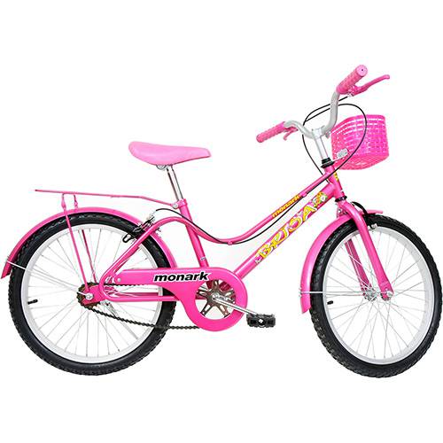 Tamanhos, Medidas e Dimensões do produto Bicicleta Feminina Monark Brisa Aro 20 Rosa