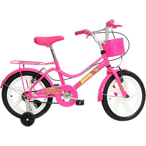 Tamanhos, Medidas e Dimensões do produto Bicicleta Feminina Monark Brisa Aro 16 Rosa