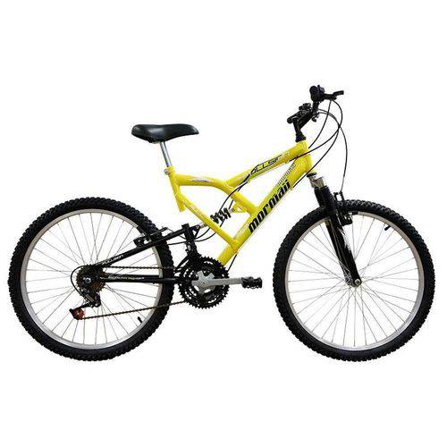 Tamanhos, Medidas e Dimensões do produto Bicicleta Full Fa240 18v Aro 24 Amarelo 18 Marchas - Mormaii