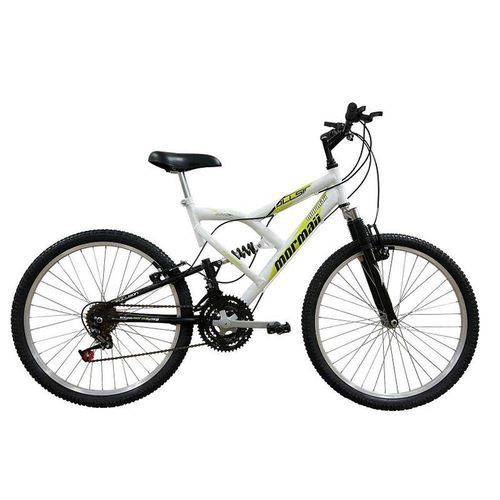 Tamanhos, Medidas e Dimensões do produto Bicicleta Full FA240 18V Aro 24 Branco 18 Marchas - Mormaii