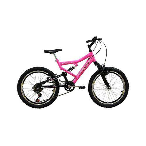Tamanhos, Medidas e Dimensões do produto Bicicleta Full FA240 6V Aro 20 Rosa Fluor - Mormaii