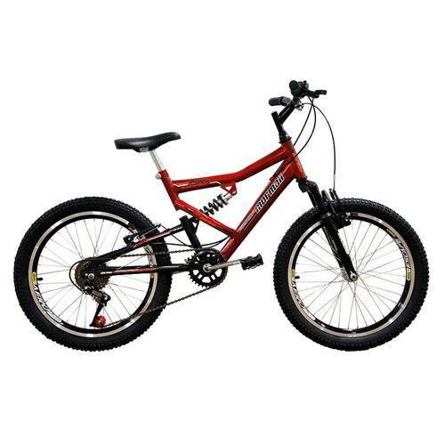 Tamanhos, Medidas e Dimensões do produto Bicicleta Full FA240 6V Aro 20 Vermelho - Mormaii
