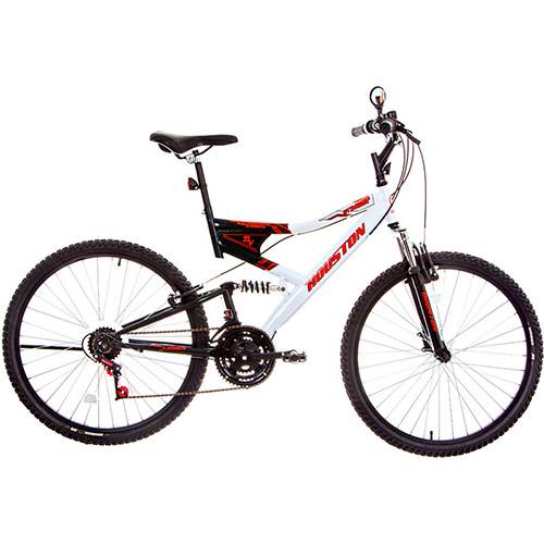 Tamanhos, Medidas e Dimensões do produto Bicicleta Houston Stinger Aro 26 - Branco e Preto