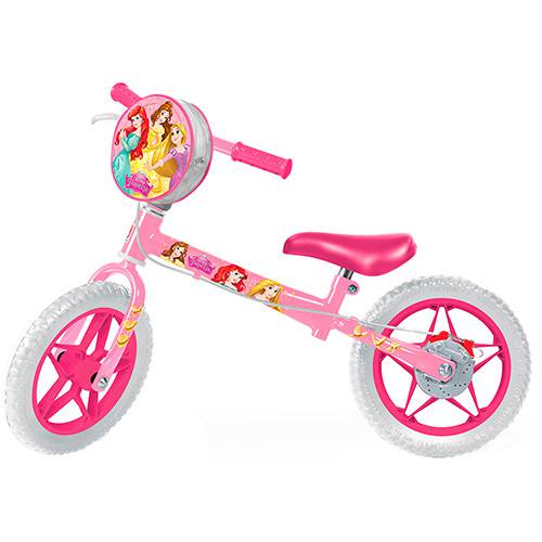 Tamanhos, Medidas e Dimensões do produto Bicicleta Infantil Aro 12 Princesas Disney - Brinquedos Bandeirante