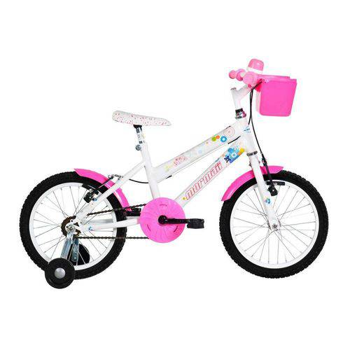 Tamanhos, Medidas e Dimensões do produto Bicicleta Infantil Aro 16 Sweet Girl Branco - Mormaii